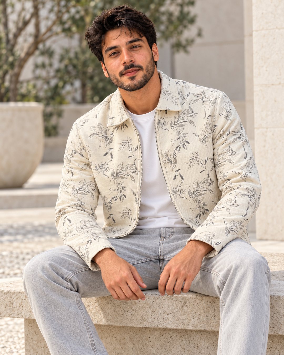 Veste SERO portée — assise